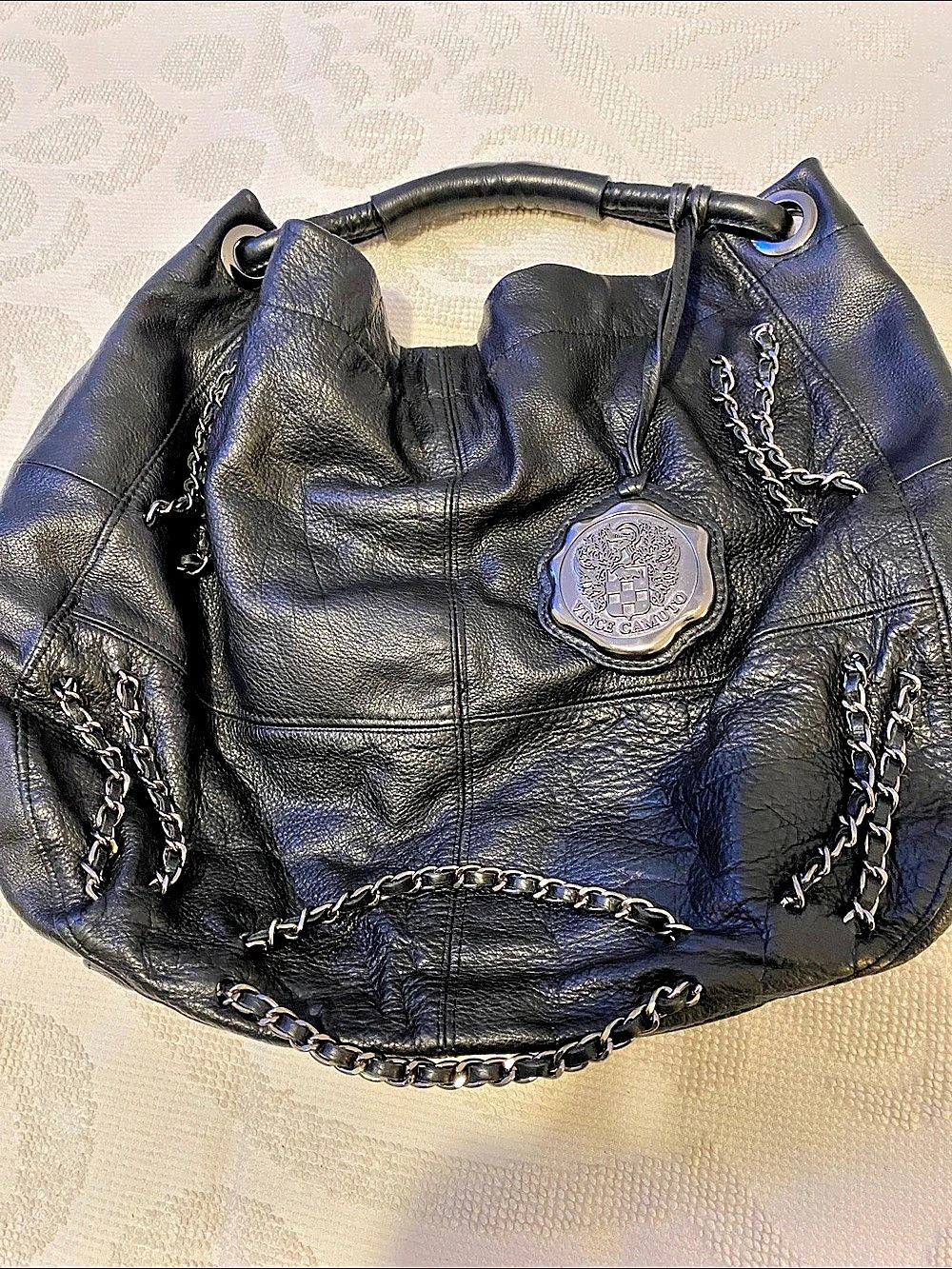 Vince Camuto Black Hobo Bag